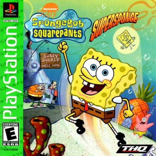 SpongeBob SquarePants SuperSponge PlayStation Game - Gandorion Games