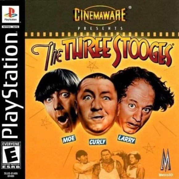 The Three Stooges Sony PlayStation Video Game PS1 - Gandorion Games
