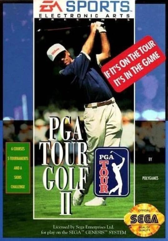 PGA Tour Golf II Sega Genesis - Gandorion Games