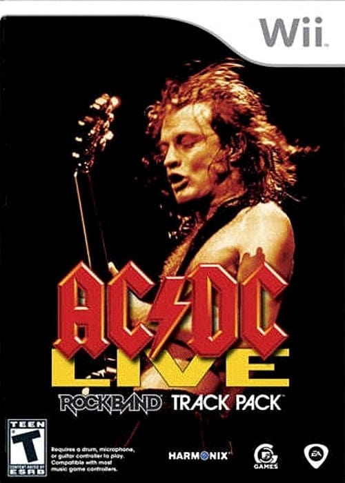 ACDC Live Rock Band Track Pack - Nintendo Wii