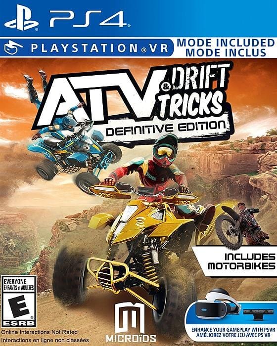 ATV Drift & Tricks Sony PlayStation 4 Video Game PS4 - Gandorion Games