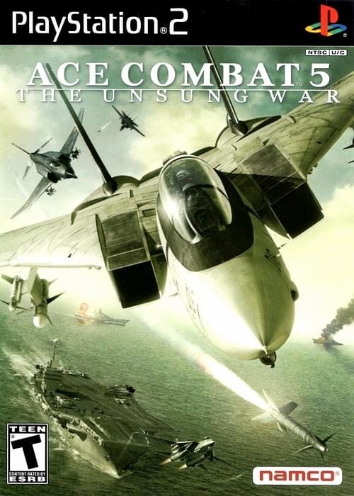 Ace Combat 5 Unsung War - Sony PlayStation 2 - Gandorion Games
