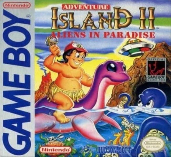 Adventure Island II Aliens in Paradise - Game Boy - Gandorion Games