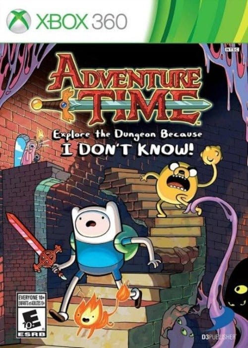 Adventure Time Explore the Dungeon Because I Don't Know Microsoft Xbox 360 Video Game - Gandorion Games