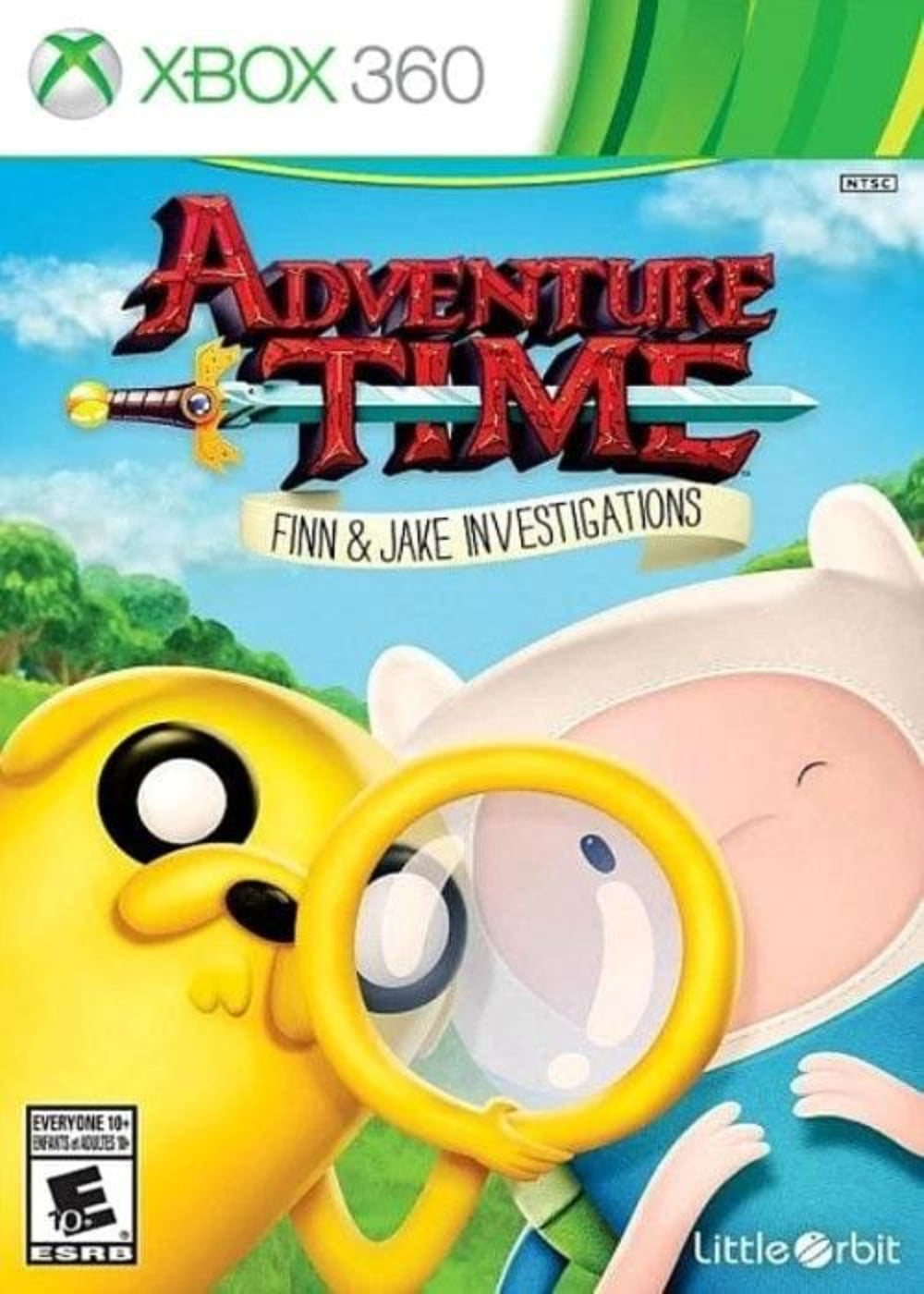 Adventure Time: Finn & Jake Investigations Microsoft Xbox 360 Game.