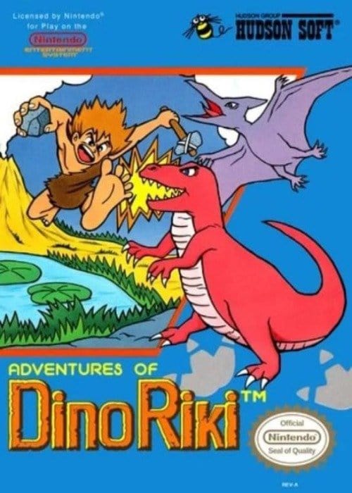 Adventures of Dino Riki Nintendo NES Video Game - Gandorion Games