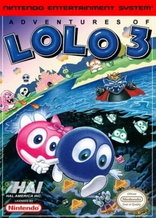 Adventures of Lolo 3 - Nintendo NES
