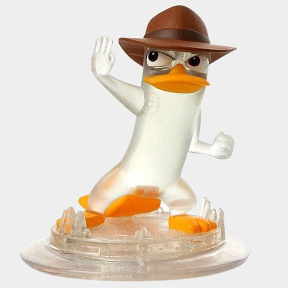 Agent P Disney Infinity Crystal Clear Figure