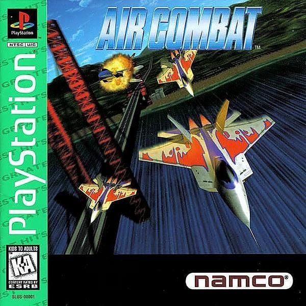 Air Combat Sony PlayStation Video Game PS1 - Gandorion Games