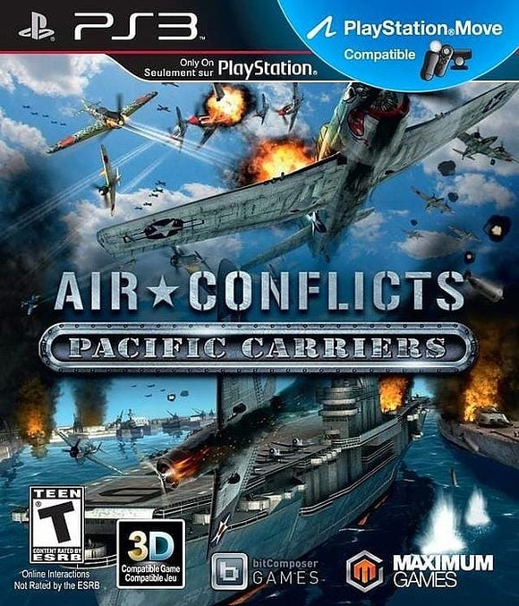 Air Conflicts Pacific Carriers Sony PlayStation 3 Game PS3 - Gandorion Games