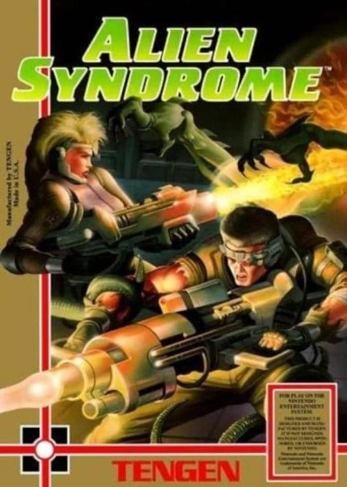 Alien Syndrome Nintendo NES Video Game - Gandorion Games