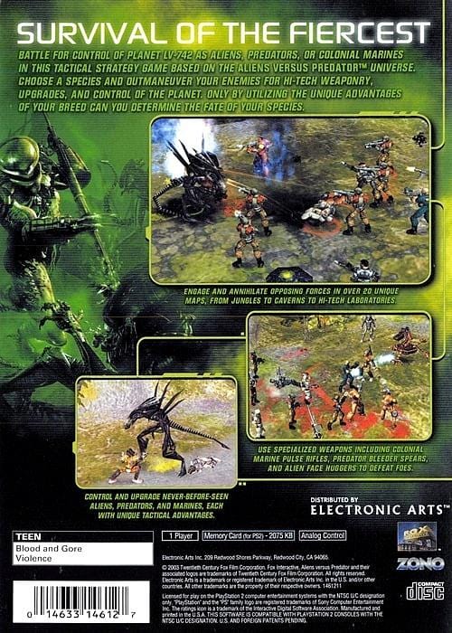 Aliens vs Predator 2 Game for Sony Playstation PSP CIB in Good Cond., English