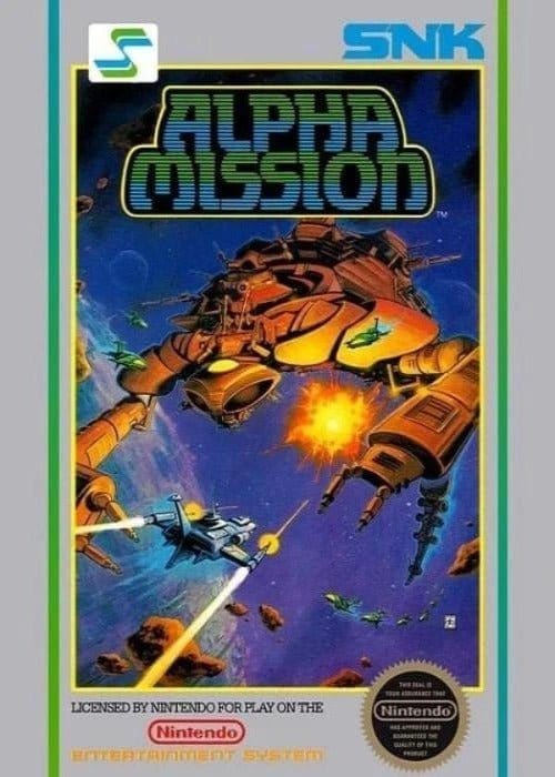 Alpha Mission Nintendo NES - Gandorion Games