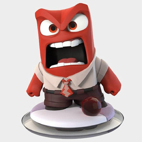 Anger Disney Infinity 3.0 Inside Out video game collectible character figure. - Gandorion Games
