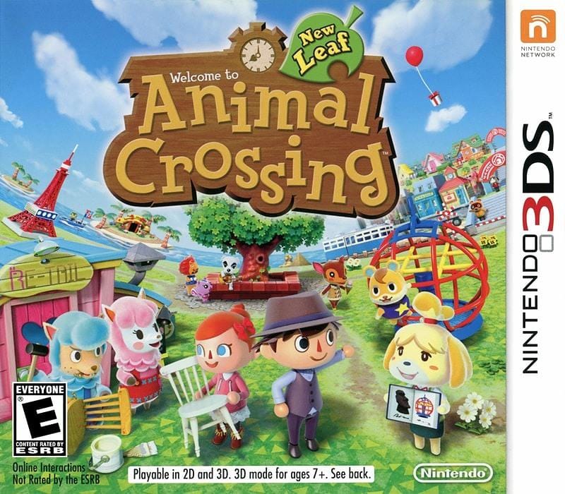 Animal Crossing New Leaf Nintendo 3DS Game.