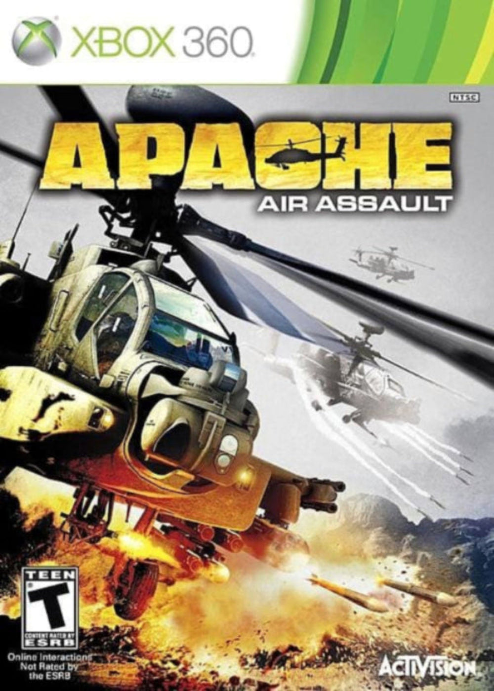 Apache: Air Assault Microsoft Xbox 360 Game.