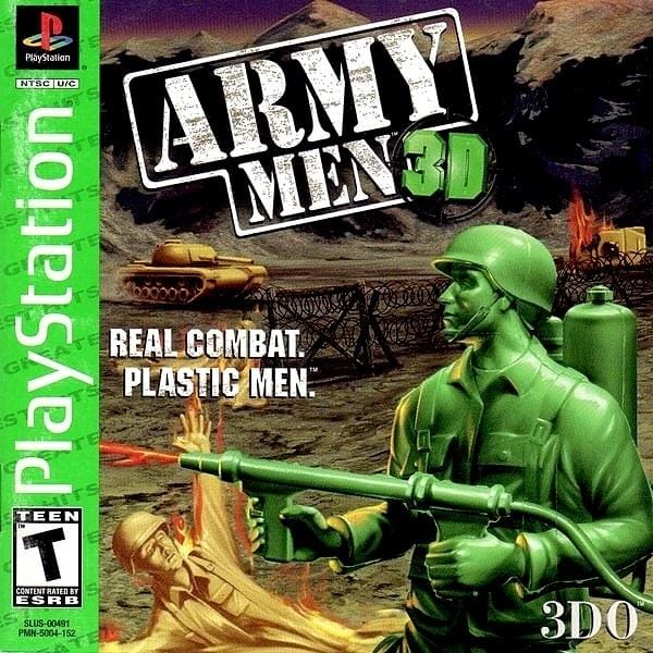 Army Men 3D Sony PlayStation Game PS1 - Gandorion Games