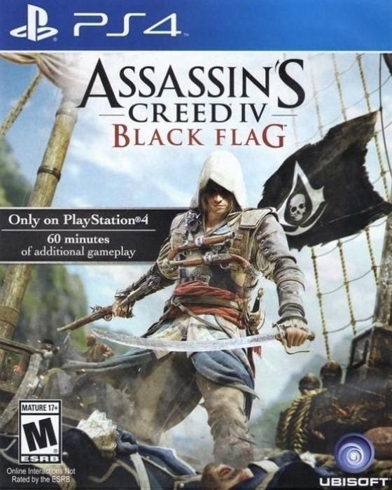 Creed IV: Black Flag Sony PlayStation 4 Game PS4 Gandorion Games