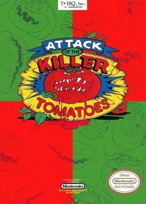 Attack of the Killer Tomatoes Nintendo NES - Gandorion Games