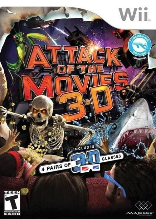 Attack of the Movies 3D- Nintendo Wii - Gandorion Games