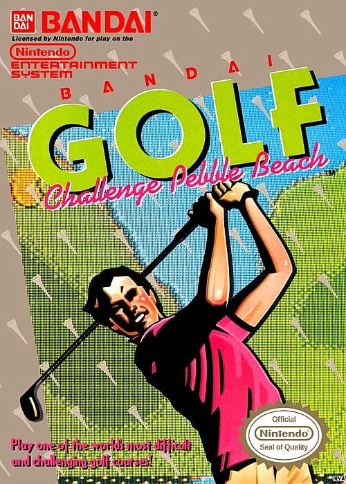 Bandai Golf Challenge Pebble Beach - Nintendo NES - Gandorion Games