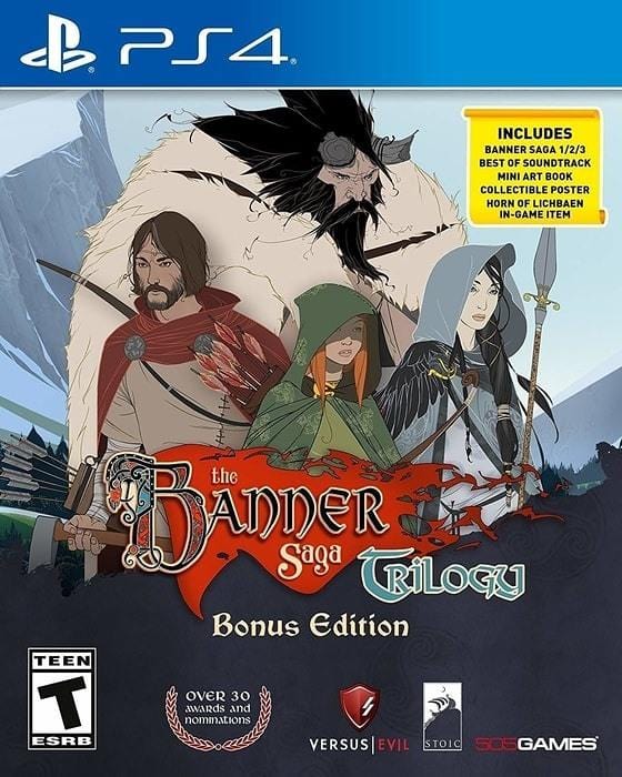 The Banner Saga Trilogy: Bonus Edition Sony PlayStation 4 Video Game PS4 - Gandorion Games