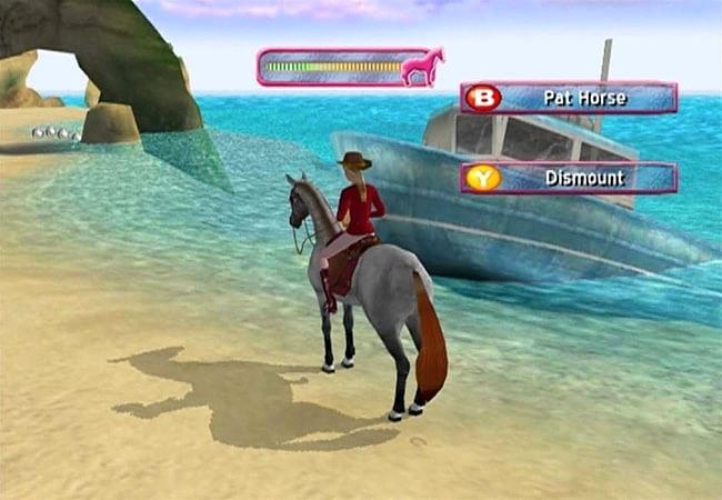 Jogando e Analisando: BARBIE RIDING CAMP: HORSE ADVENTURES (PS2) REVIEW