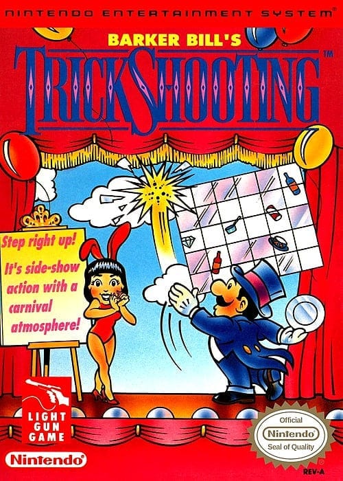 Barker Bill's Trick Shooting - Nintendo NES - Gandorion Games