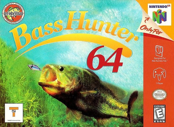 Bass Hunter 64 Nintendo 64 Video Game N64 - Gandorion Games