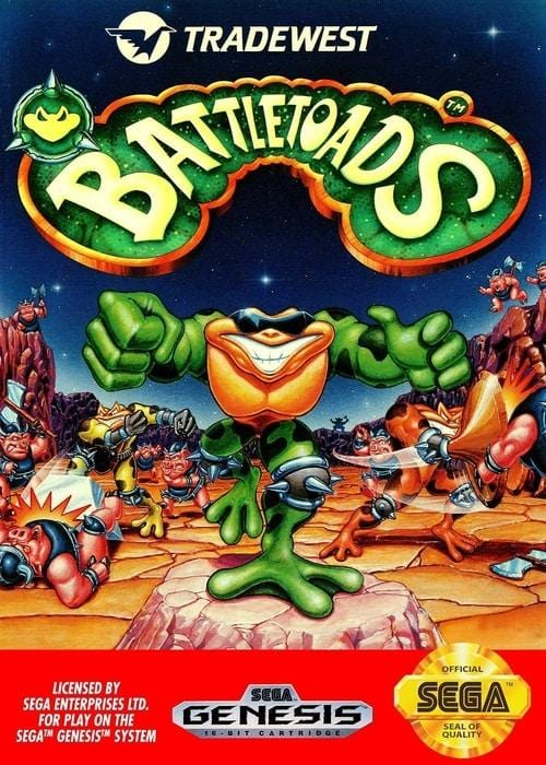 Battletoads Sega Genesis - Gandorion Games