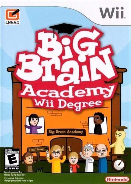 Big Brain Academy Wii Degree Nintendo Wii Video Game - Gandorion Games