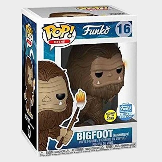 Bigfoot with Marshmallow Stick Funko Pop Shop Myths - Gandorion Games