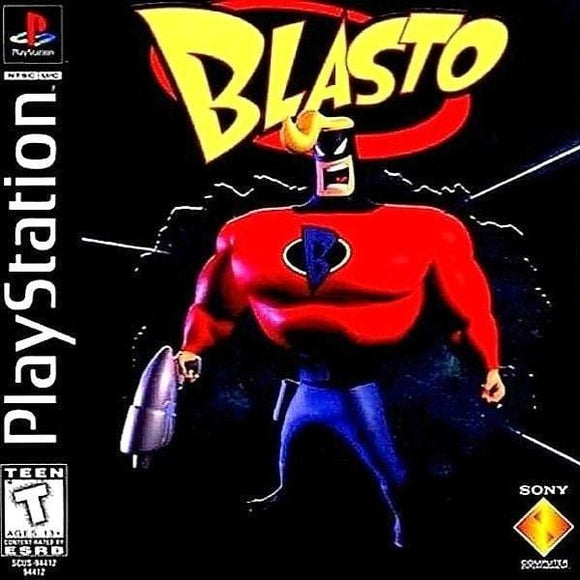 Blasto Sony PlayStation Video Game PS1 - Gandorion Games