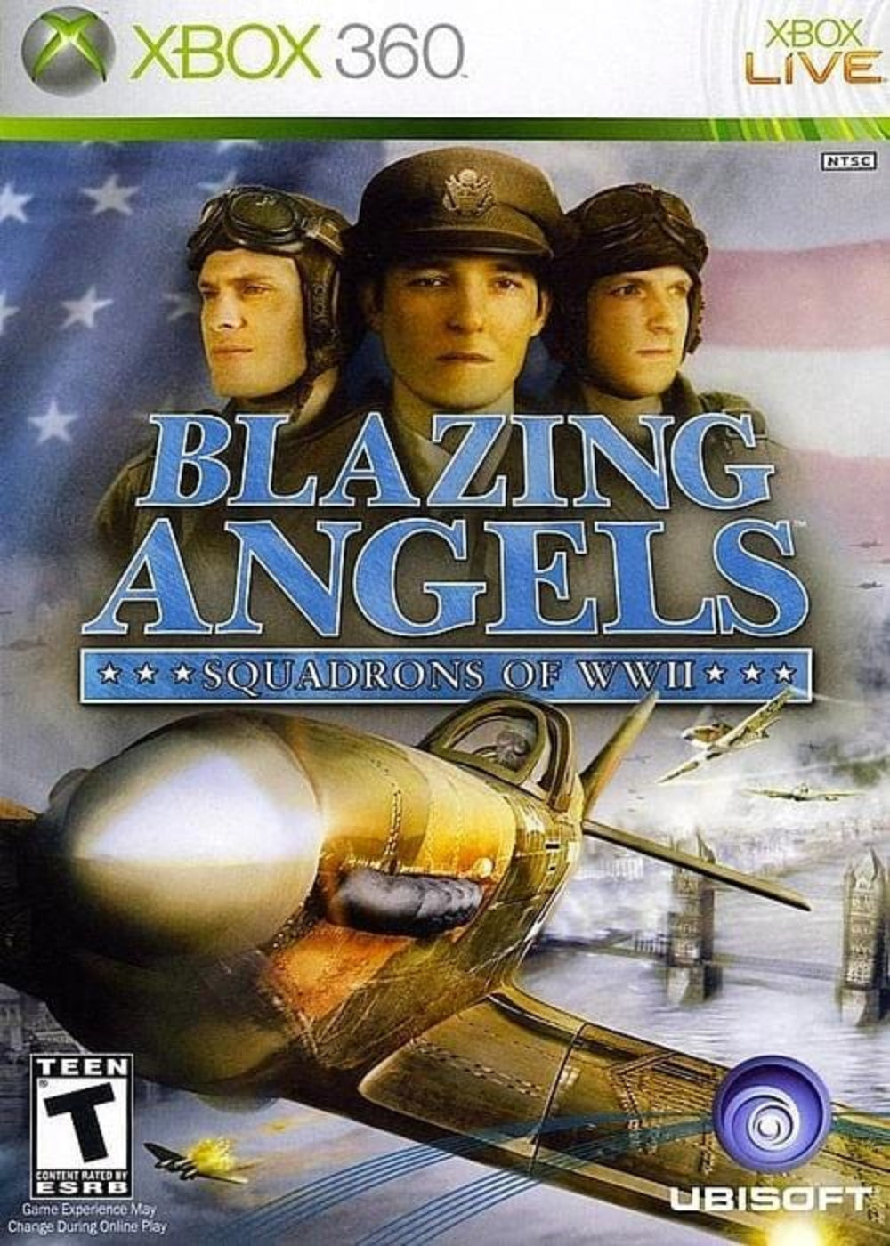 Blazing Angels: Squadrons of WWII Microsoft Xbox 360 Game.