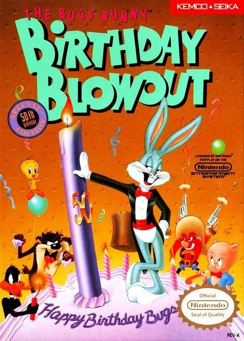 Bugs Bunny Birthday Blowout Nintendo NES - Gandorion Games