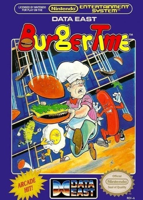 Burgertime Nintendo NES1