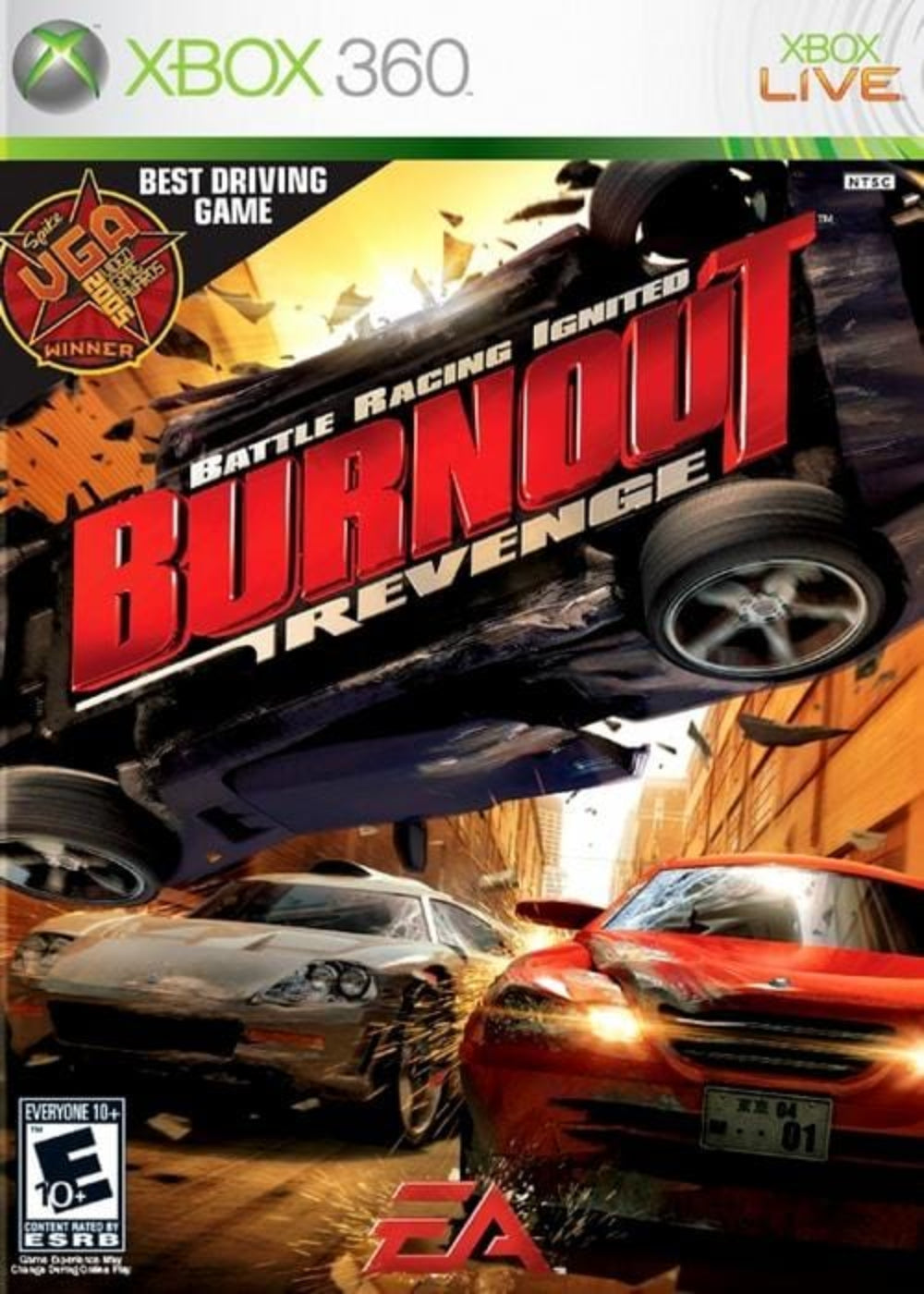Burnout Revenge Microsoft Xbox 360 Game.