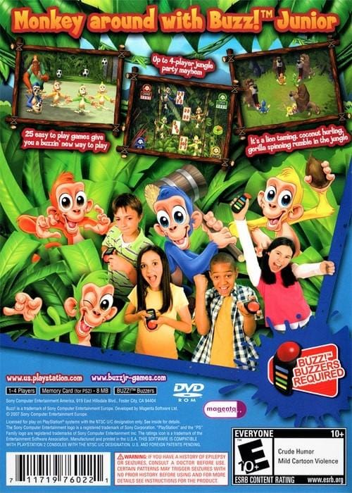 Buzz! Junior: Jungle Party (PlayStation 2) Review