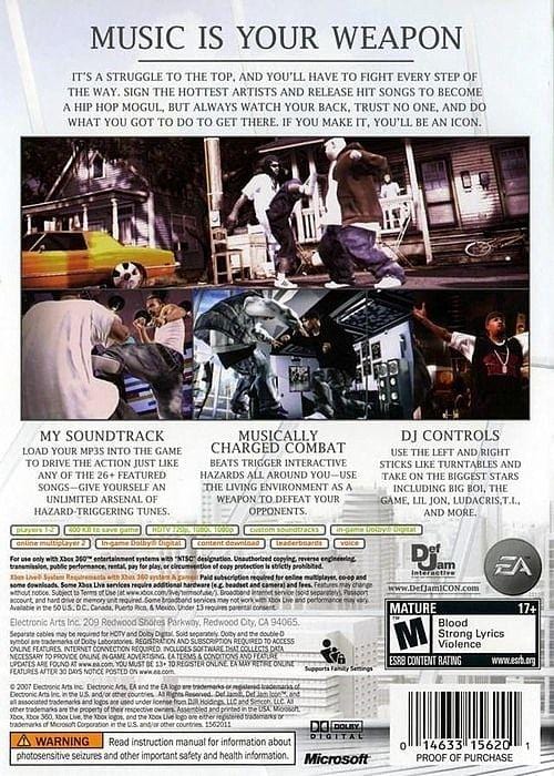 Def Jam: Icon (2007) - MobyGames