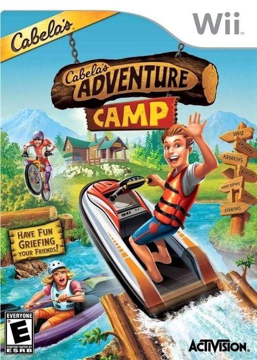 Cabela's Adventure Camp Nintendo Wii Video Game - Gandorion Games