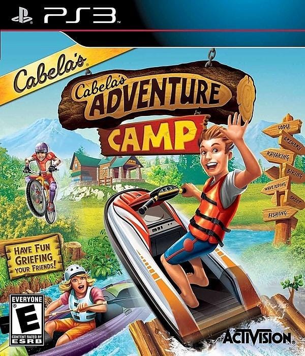 Cabela's Adventure Camp Sony PlayStation 3 Game PS3 - Gandorion Games