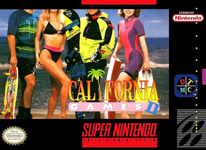 California Games II Super Nintendo Video Game SNES - Gandorion Games