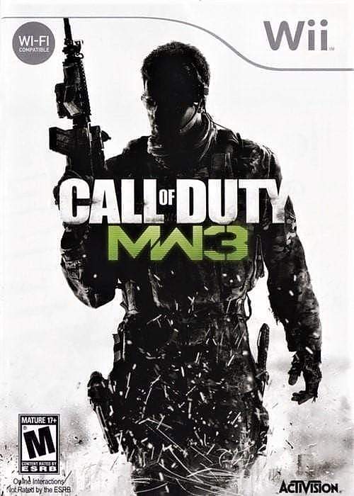Call of Duty Modern Warfare 3 Nintendo Wii Video Game - Gandorion Games