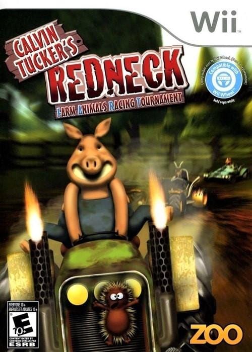 Calvin Tucker's Redneck: Farm Animals Racing Tournament Nintendo Wii Video Game | Gandorion Games