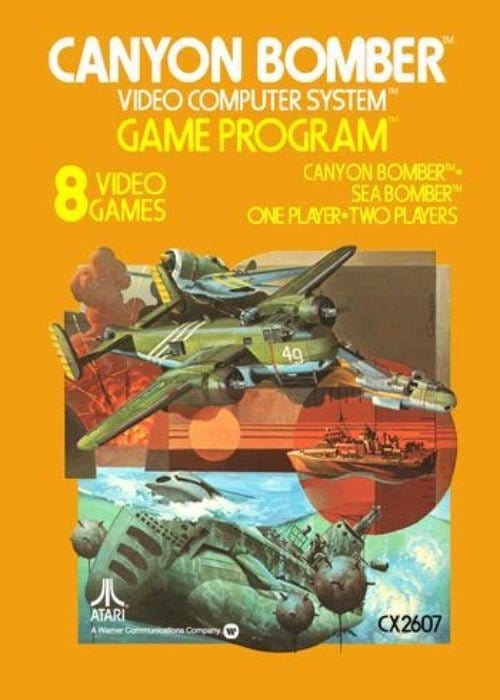 Canyon Bomber Atari 2600 Game - Gandorion Games