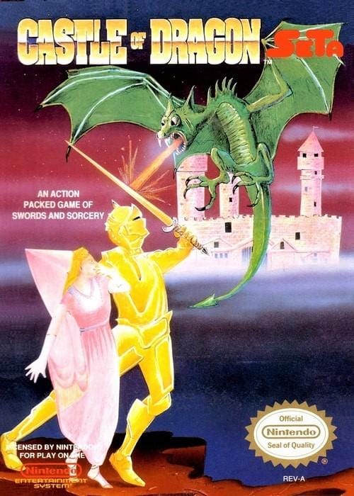 Castle of Dragon Nintendo NES Game - Gandorion Games