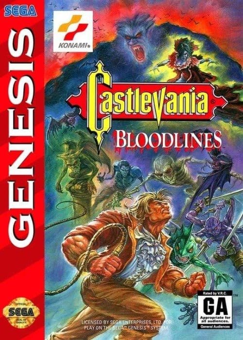 Castlevania Bloodlines Sega Genesis Game - Gandorion Games