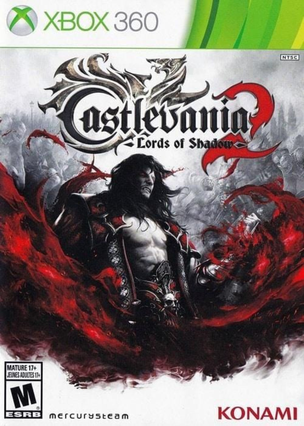Castlevania: Lords of Shadow 2 Microsoft Xbox 360 Game.