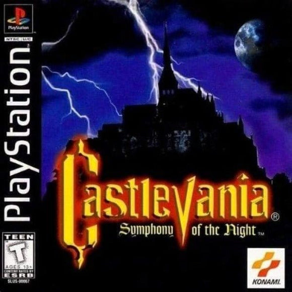 Castlevania Symphony of the Night Sony PlayStation Game PS1 - Gandorion Games
