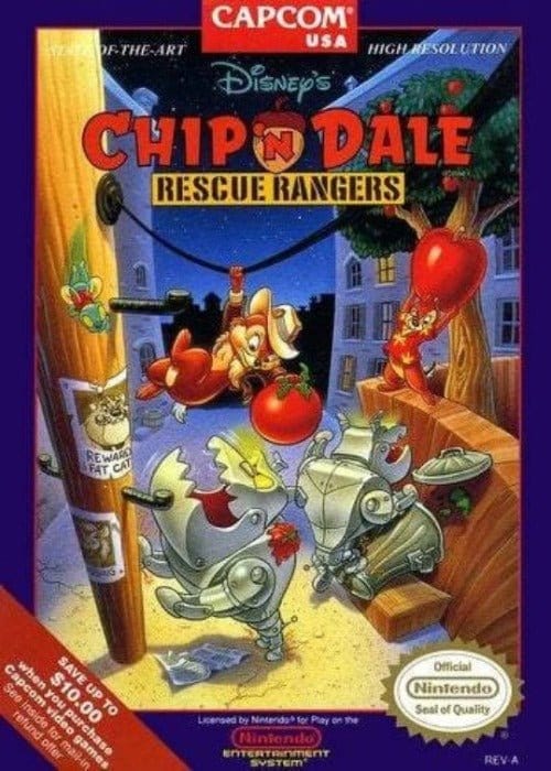 Chip 'n Dale: Rescue Rangers Nintendo NES Video Game - Gandorion Games